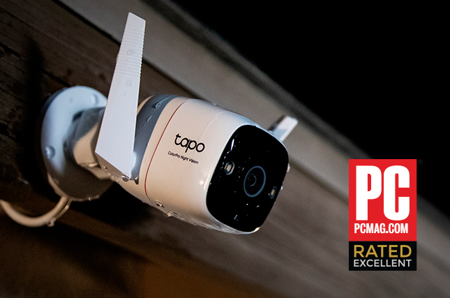 Tapo C210, Pan/Tilt Home Security Wi-Fi Camera